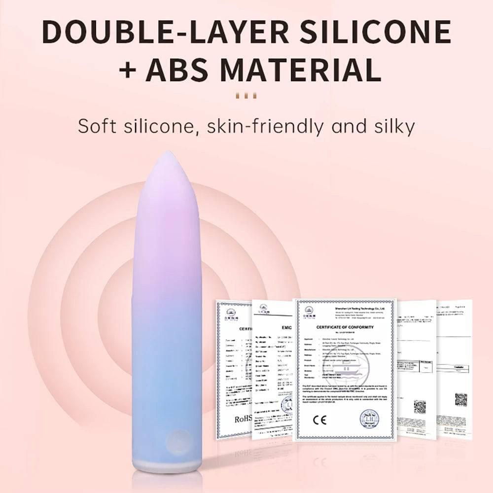 SEVN Mini Vibrator Bullet Massager: Compact Clitoral Stimulator - Passion Pulse Adult