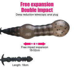 18-52cm AirWave Expander - Inflatable Pleasure Beads - Passion Pulse Adult