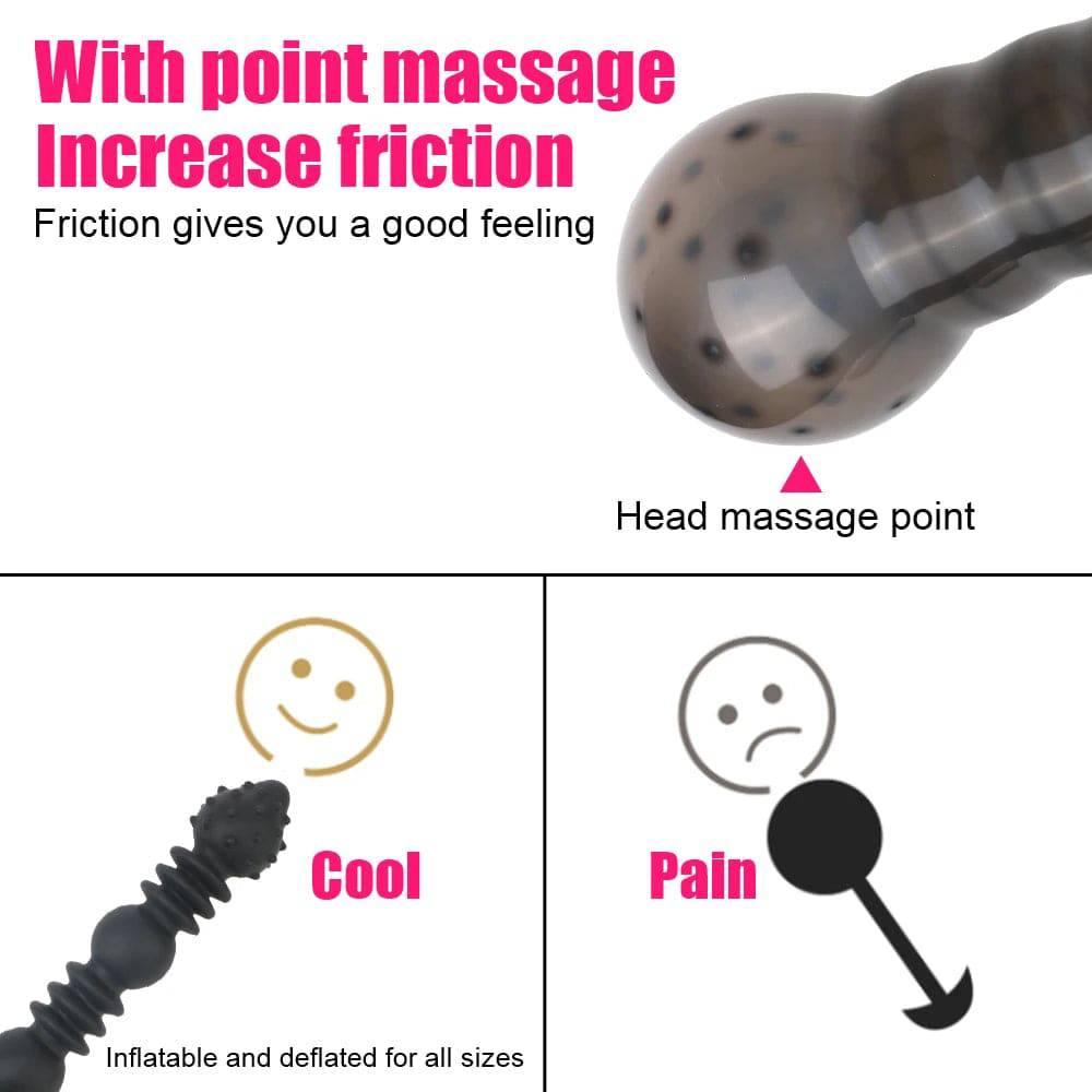 18-52cm AirWave Expander - Inflatable Pleasure Beads - Passion Pulse Adult