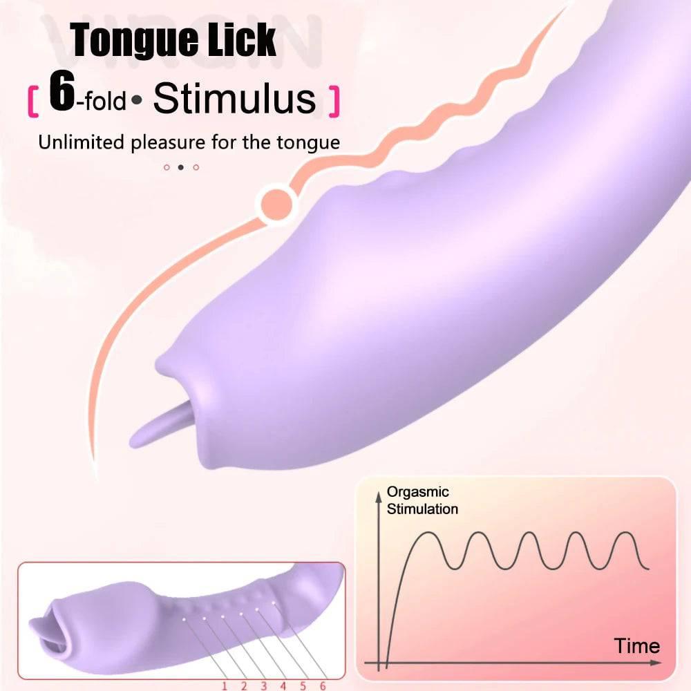 PASSION PULSE ADULT 3-in-1 Dildo Rabbit Wireless Remote Vibrator - Passion Pulse Adult