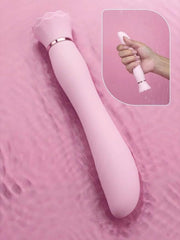 GALAKU Heated Wand Vibrator with Suction Cup - Passion Pulse Adult