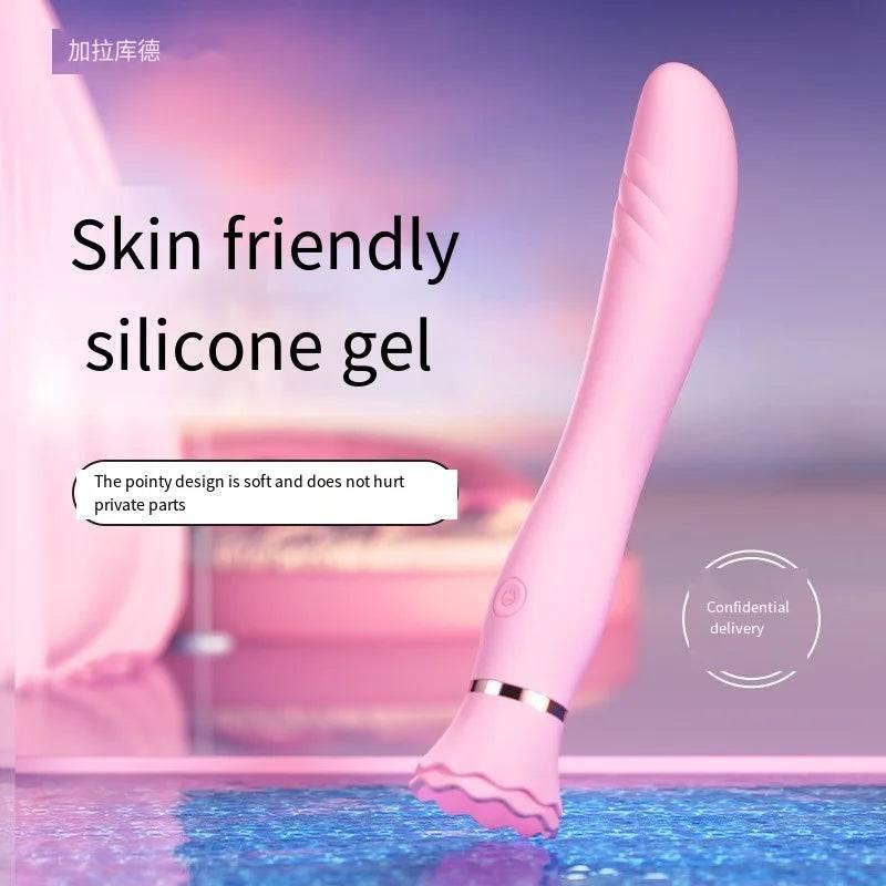 GALAKU Heated Wand Vibrator with Suction Cup - Passion Pulse Adult