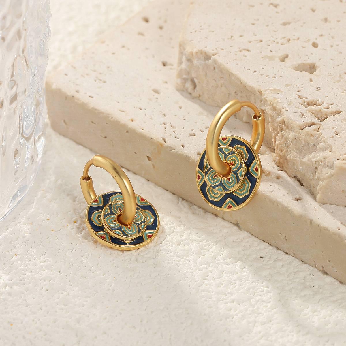 Hand-painted Ear Clips - Passion Pulse Adult