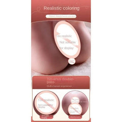 Hip Airplane Cup Male Genitals Buttocks Inverted Mold Masturbator Adult Sex Toy Buttocksand Famous Device Pussy Adult fleshlight - Passion Pulse Adult