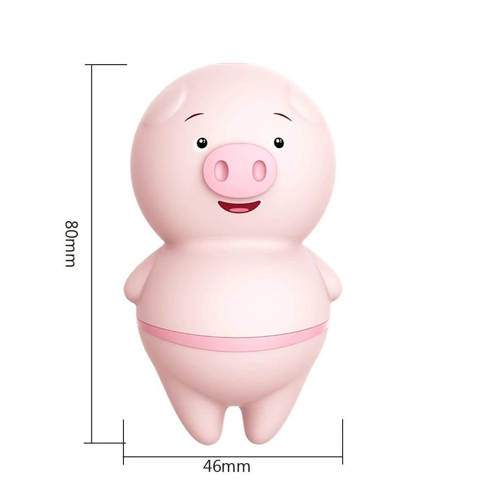 IKOKY Cute Pig Tongue Licking Vibrator - Passion Pulse Adult