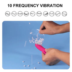 Long Tongue Cock Sleeve Ring Vibrator – 10 Frequencies - Passion Pulse Adult