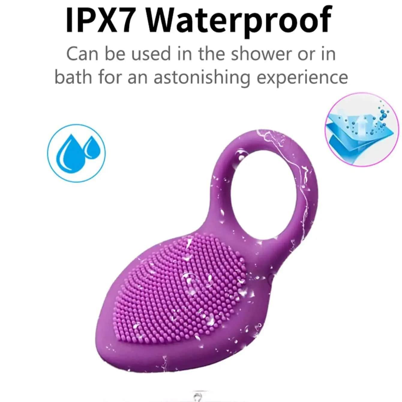 Clitoris Stimulator Orgasm Vibrator: Male Delay Ring - Passion Pulse Adult