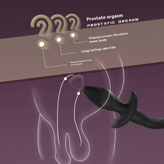 SM Remote Control Wearable Vibrating Butt Plug - Passion Pulse Adult