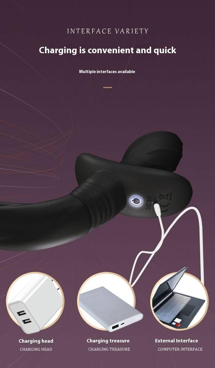 SM Remote Control Wearable Vibrating Butt Plug - Passion Pulse Adult