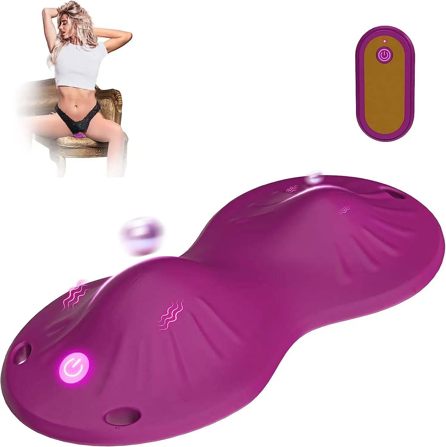 Vibrating Panties with Remote Control – 10 Vibration Modes - Passion Pulse Adult
