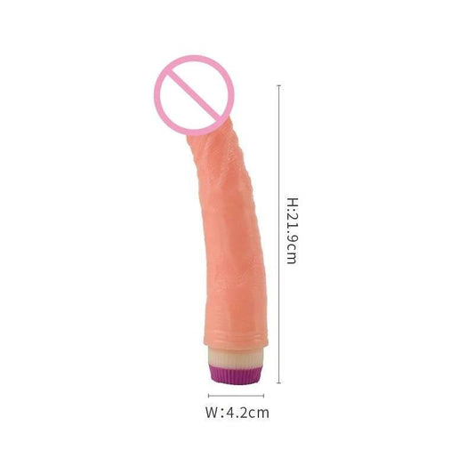 Large G-Spot Vibrator – Huge Dildo for Clitoral and Vaginal Stimulation - Passion Pulse Adult