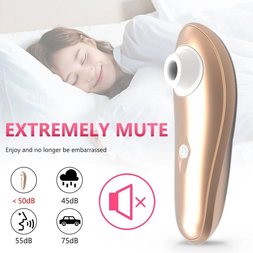 Powerful Clit Sucker Vibrator – Tongue Vibrating Nipple Sucking Stimulator - Passion Pulse Adult