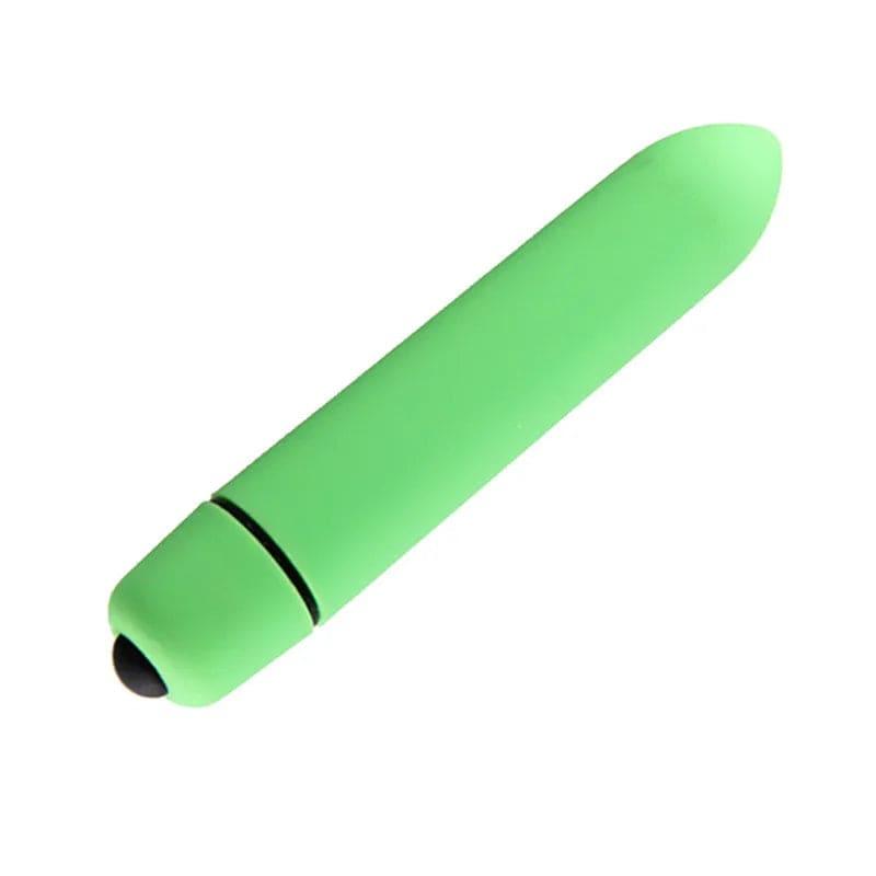 10-Speed Mini Bullet Vibrator: Vaginal Massage Dildo Sex Toy for Women, Stick for Adult Games - Clitoris Stimulator, Erotic Product - Passion Pulse Adult