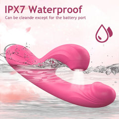Rabbit Sucker G-Spot Vibrator – 20 Modes, Clit & Vagina Stimulator - Passion Pulse Adult