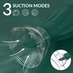 PASSION PULSE ADULT 3 Sucking 10 Licking Modes Clitoral Vibrator - Passion Pulse Adult