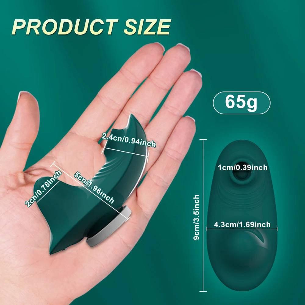 Wearable Mini Vibrator with APP & Bluetooth Control - Passion Pulse Adult