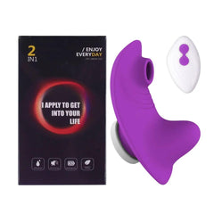 Wearable Remote Control Clit-Sucking Vibrator – Discreet Panty Vibrator for Women - Passion Pulse Adult