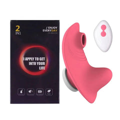 Wearable Remote Control Clit-Sucking Vibrator – Discreet Panty Vibrator for Women - Passion Pulse Adult