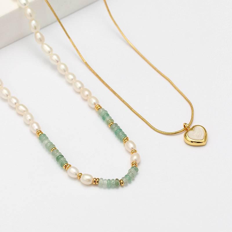 Double-layer Freshwater Pearl Necklace - Passion Pulse Adult