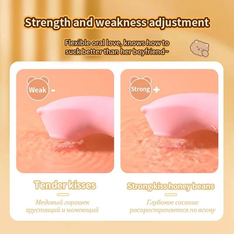 USB Rechargeable Clitoral Suction Vibrator - Passion Pulse Adult