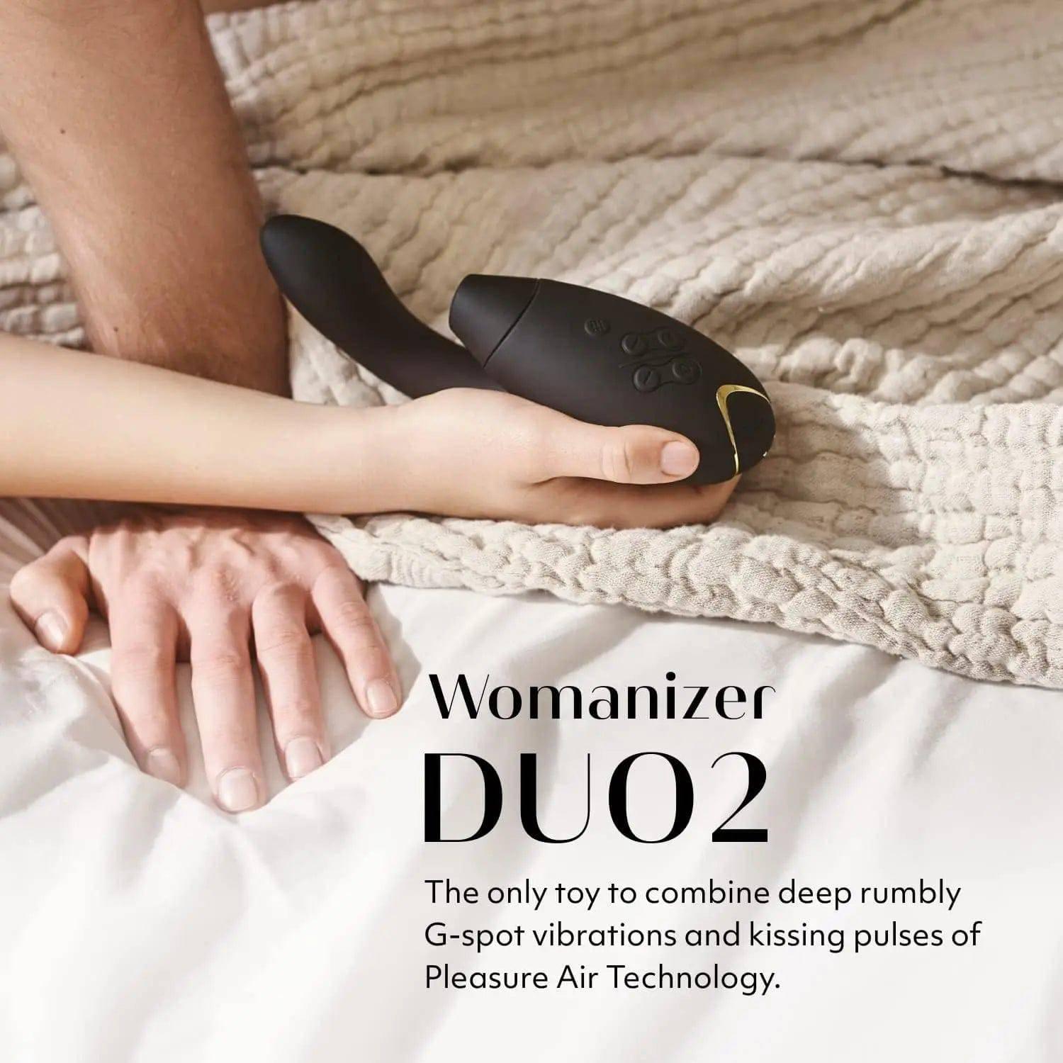 Womanizer Duo 2 Clitoral Sucking Rabbit Vibrator - Passion Pulse Adult