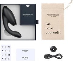 Womanizer Duo 2 Clitoral Sucking Rabbit Vibrator - Passion Pulse Adult