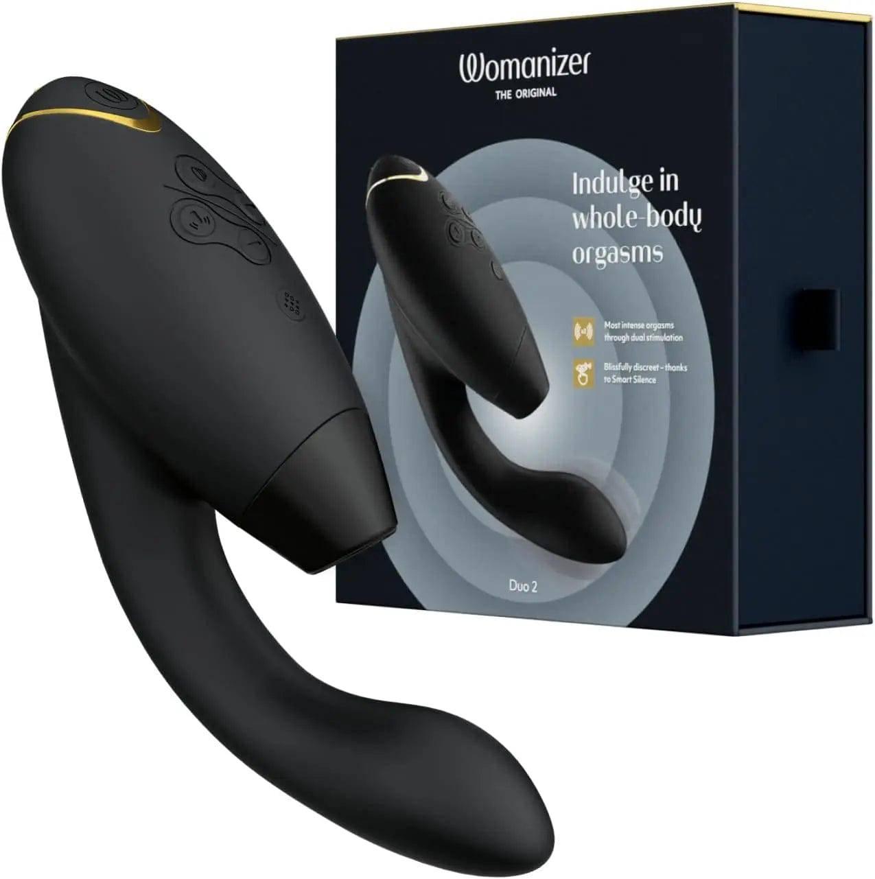 Womanizer Duo 2 Clitoral Sucking Rabbit Vibrator - Passion Pulse Adult