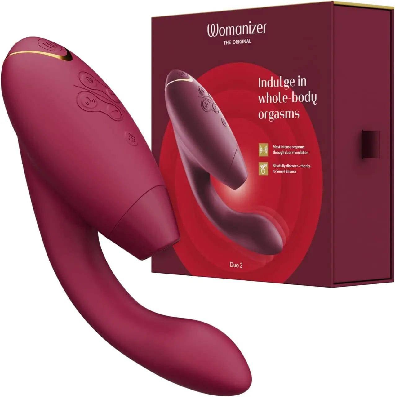 Womanizer Duo 2 Clitoral Sucking Rabbit Vibrator - Passion Pulse Adult