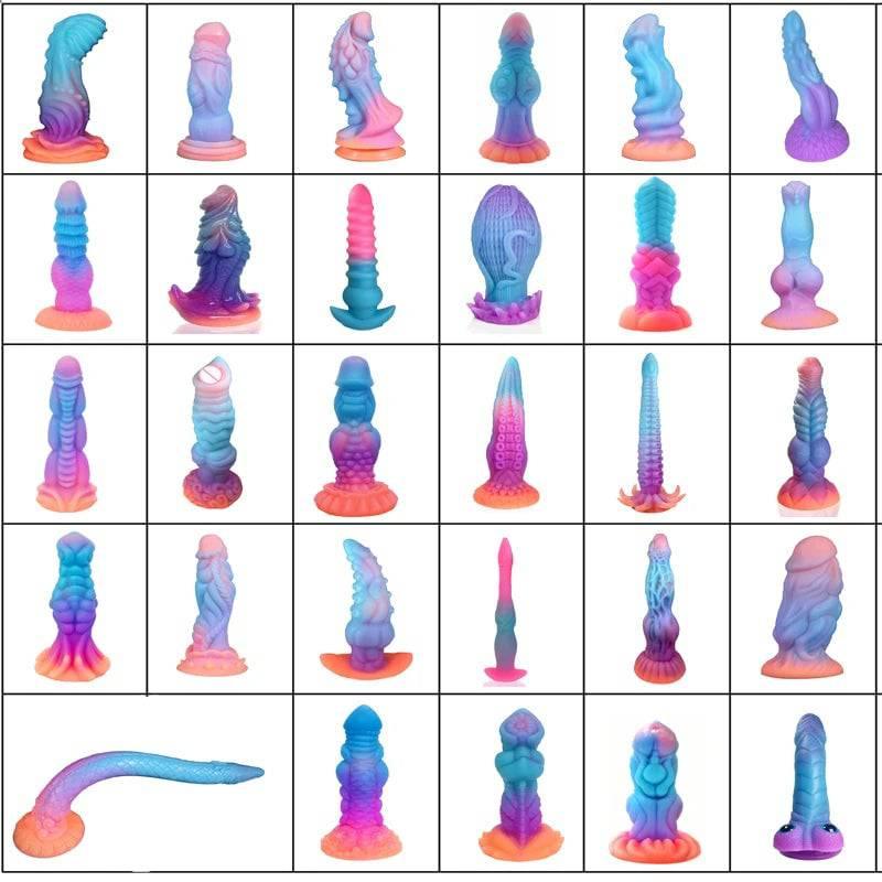 Luminous Monster Horse Dildo – Large Anal Plug for Women - Passion Pulse Adult