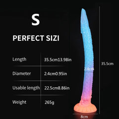 Luminous Monster Horse Dildo – Large Anal Plug for Women - Passion Pulse Adult