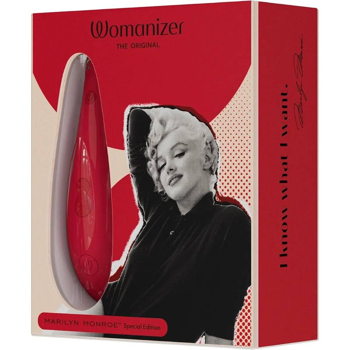 Womanizer x Marilyn Monroe Special Edition Pleasure Air Sex Toys, Clitoral Sucking Vibrators, Clitoral Stimulators for Women - Passion Pulse Adult