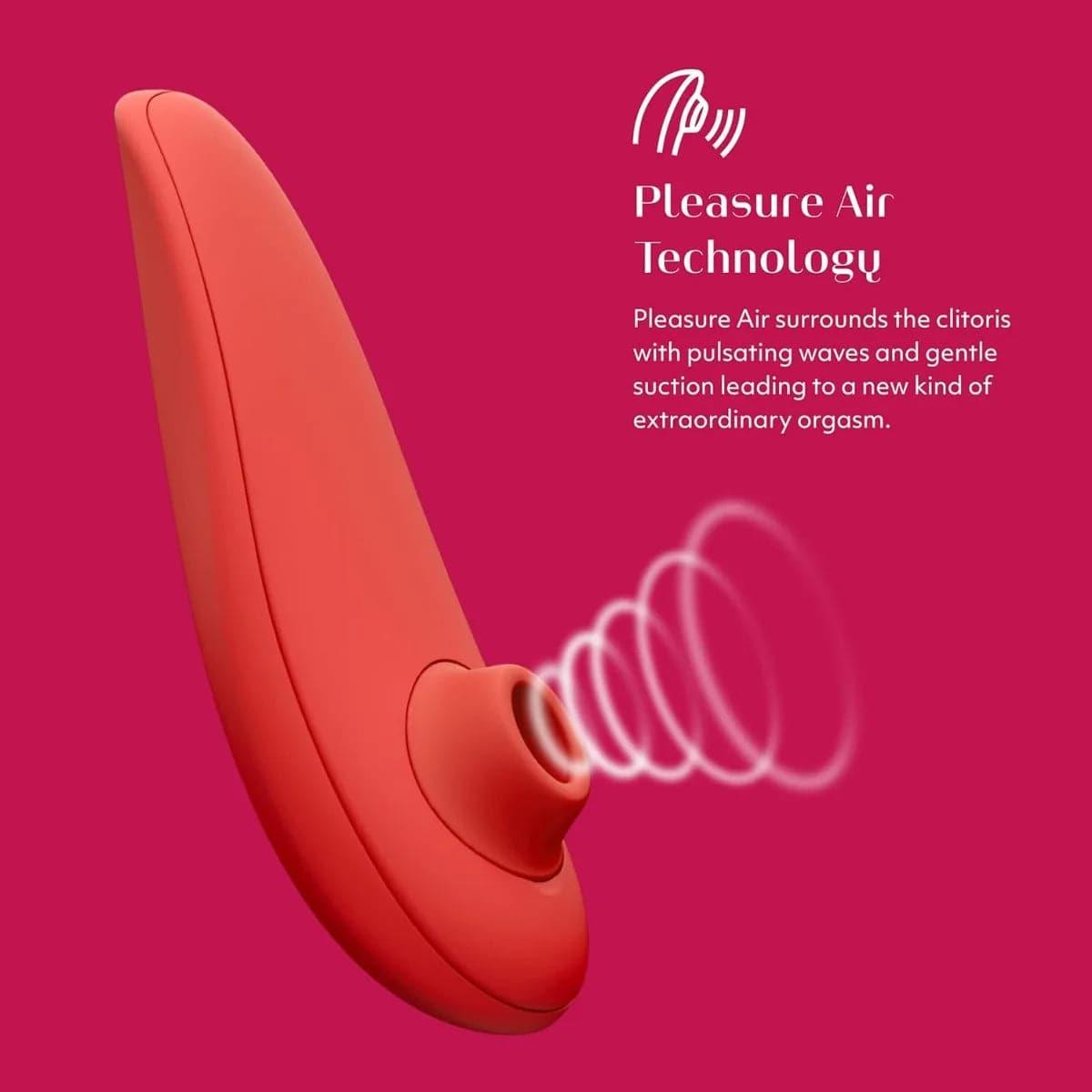 Womanizer x Marilyn Monroe Special Edition Pleasure Air Sex Toys, Clitoral Sucking Vibrators, Clitoral Stimulators for Women - Passion Pulse Adult