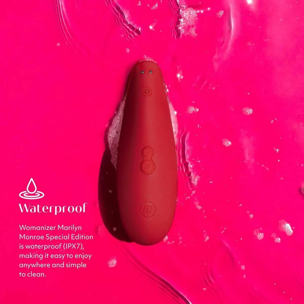 Womanizer x Marilyn Monroe Special Edition Pleasure Air Sex Toys, Clitoral Sucking Vibrators, Clitoral Stimulators for Women - Passion Pulse Adult