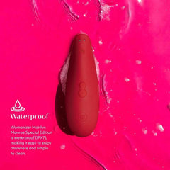 Womanizer x Marilyn Monroe Special Edition Pleasure Air Sex Toys, Clitoral Sucking Vibrators, Clitoral Stimulators for Women - Passion Pulse Adult