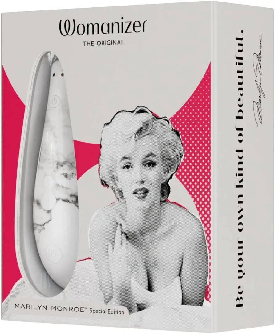 Womanizer x Marilyn Monroe Special Edition Pleasure Air Sex Toys, Clitoral Sucking Vibrators, Clitoral Stimulators for Women - Passion Pulse Adult