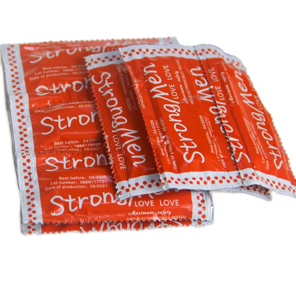 50PCS Delay Condoms with Penis Sleeves - Passion Pulse Adult