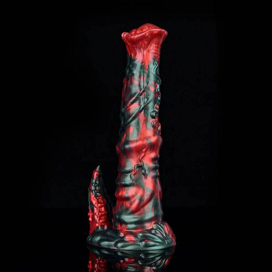 LICKER Dog Knot & Tentacle Fantasy Dildo - G-Spot & Anal Pleasure - Passion Pulse Adult