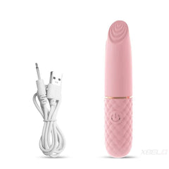 10-Speed Rechargeable Mini Bullet Vibrator - Passion Pulse Adult
