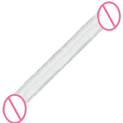 Double Head Dildo Long Jelly Realistic Dildo Double Ended Dildo Flexible Penis for Women Masturbator Sex Toys for Lesbian - Passion Pulse Adult