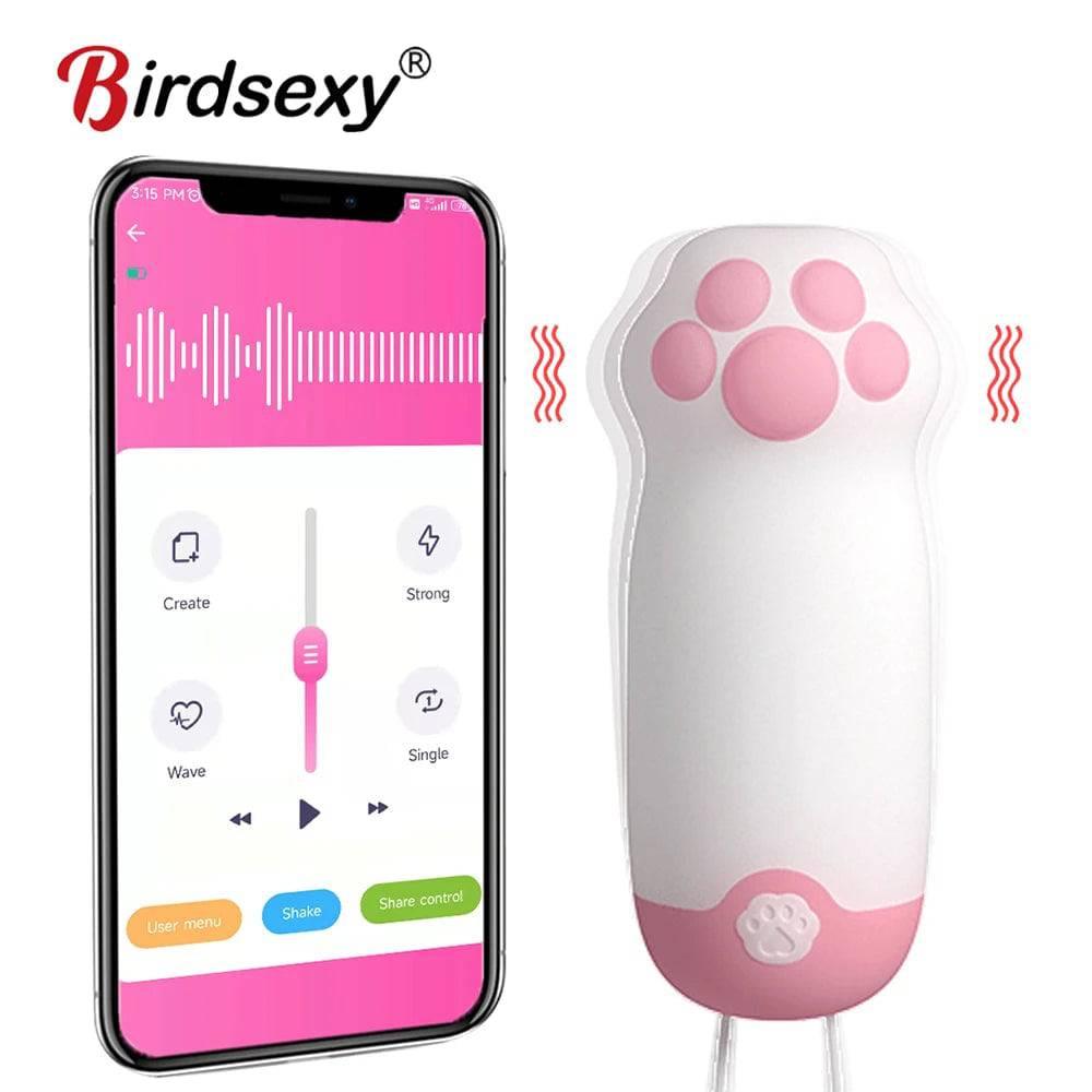 Cat Claw APP-Controlled Vibrator - Passion Pulse Adult