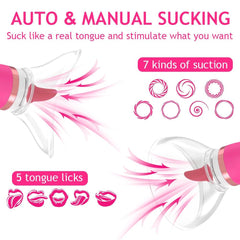 PASSION PULSE Red Power - Clit & Nipple Sucking Vibrator - Passion Pulse Adult