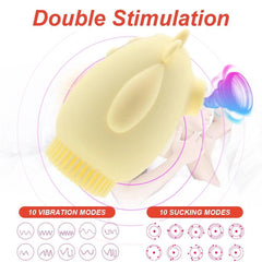 Clit & Nipple Sucking Vibrator - Passion Pulse Adult