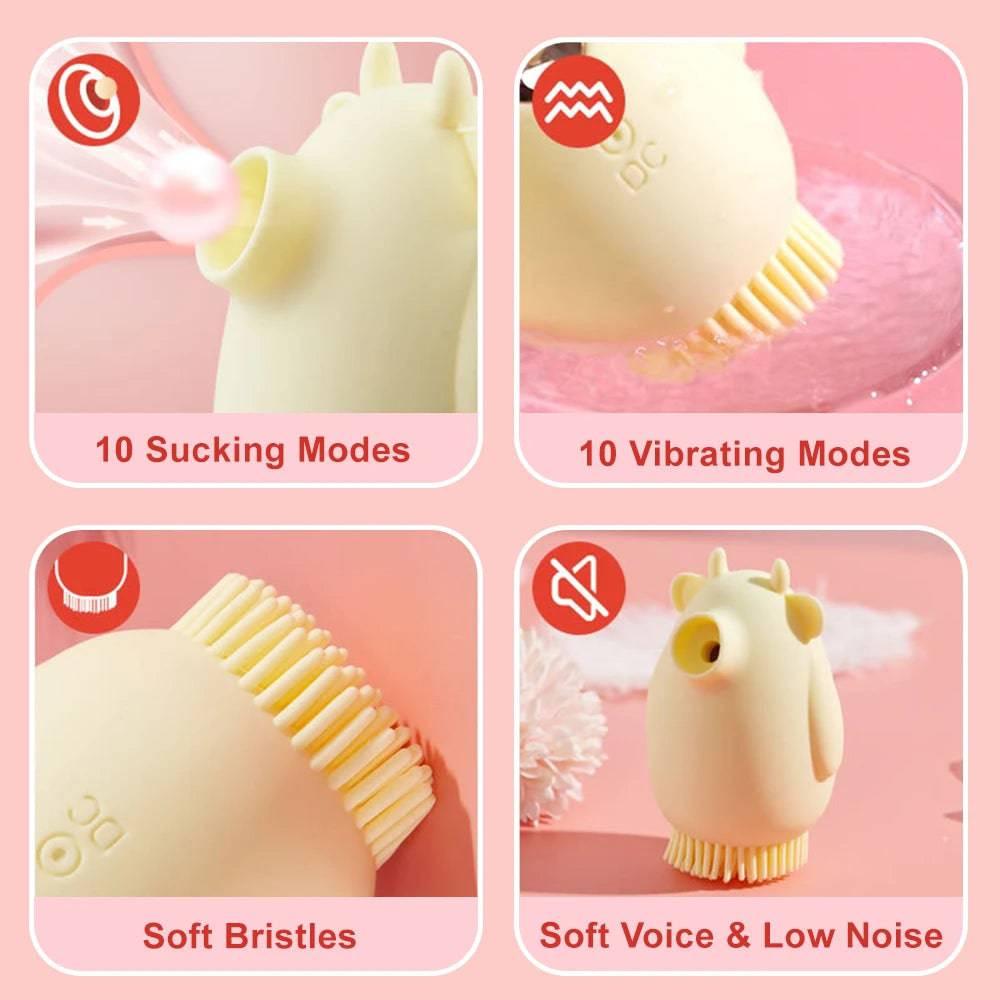 Clit & Nipple Sucking Vibrator - Passion Pulse Adult