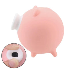 Cute Pig Vibrator – 10-Mode Female Masturbator & Clitoral Sucker - Passion Pulse Adult
