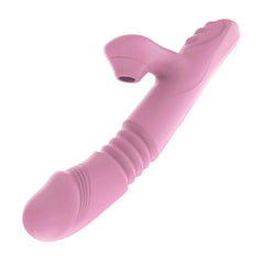 Heating Dildo Vibrator with Clitoral Suction & G-Spot Rotation – Ultimate Pleasure Massager for Women - Passion Pulse Adult