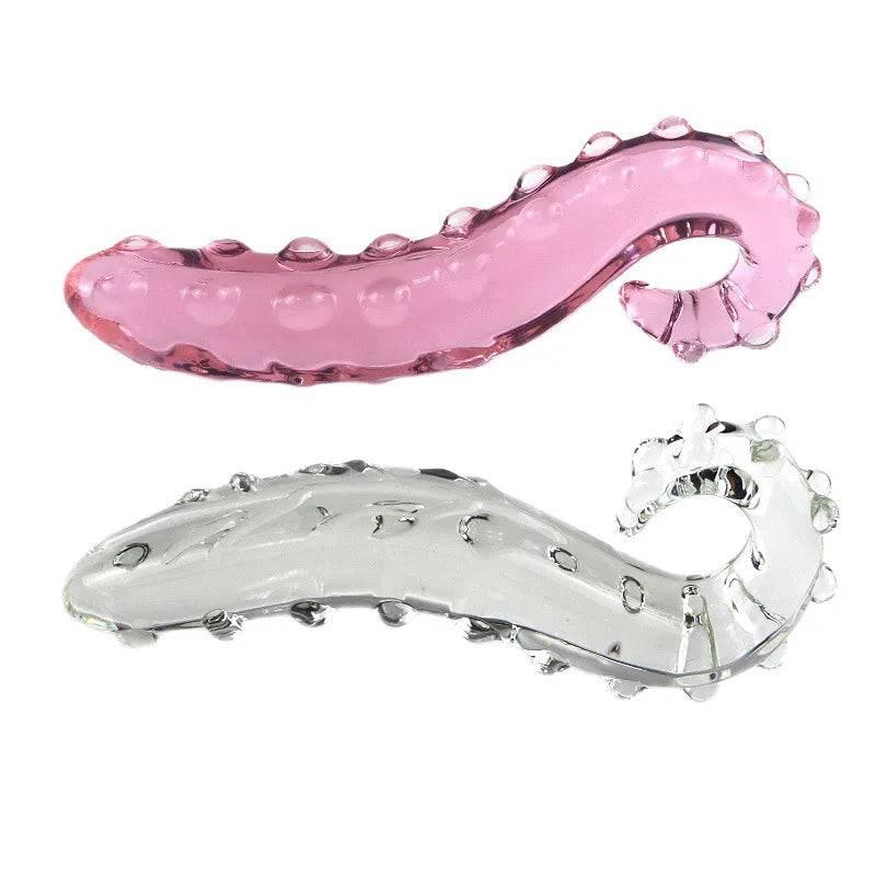 Hollow Silicone Anal Plug – Beaded Tunnel Dilator for Enema and Prostate Massage - Passion Pulse Adult