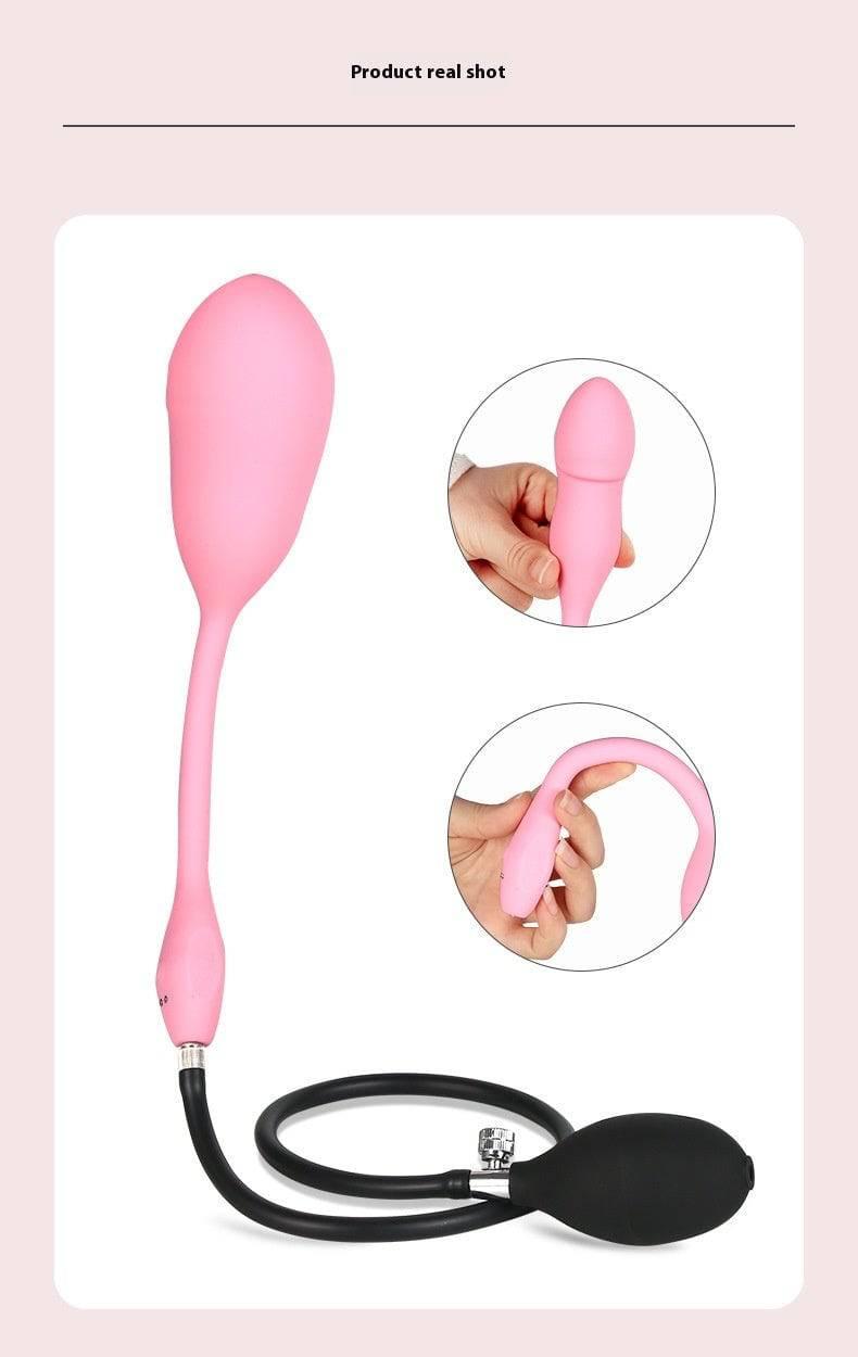 Inflatable Vibrating Egg – Clitoral Vibrator - Passion Pulse Adult