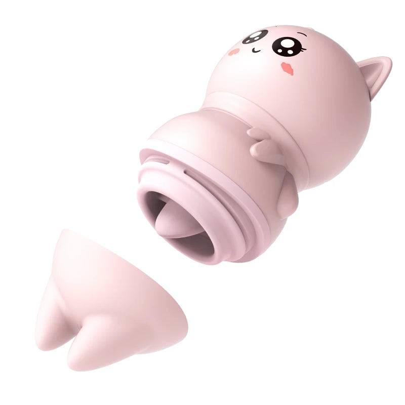Mini Cute Cat Vibrator - Passion Pulse Adult