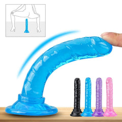 Mini Realistic Dildo - Compact and Discreet Adult Toy - Passion Pulse Adult