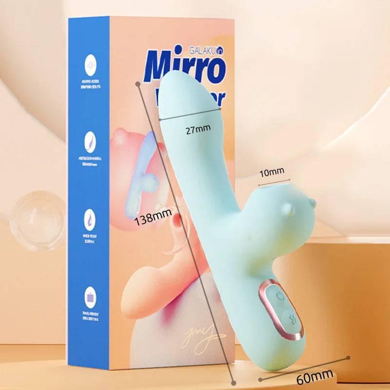 Rabbit Vibrator with Clitoral Sucking Stimulation - Passion Pulse Adult